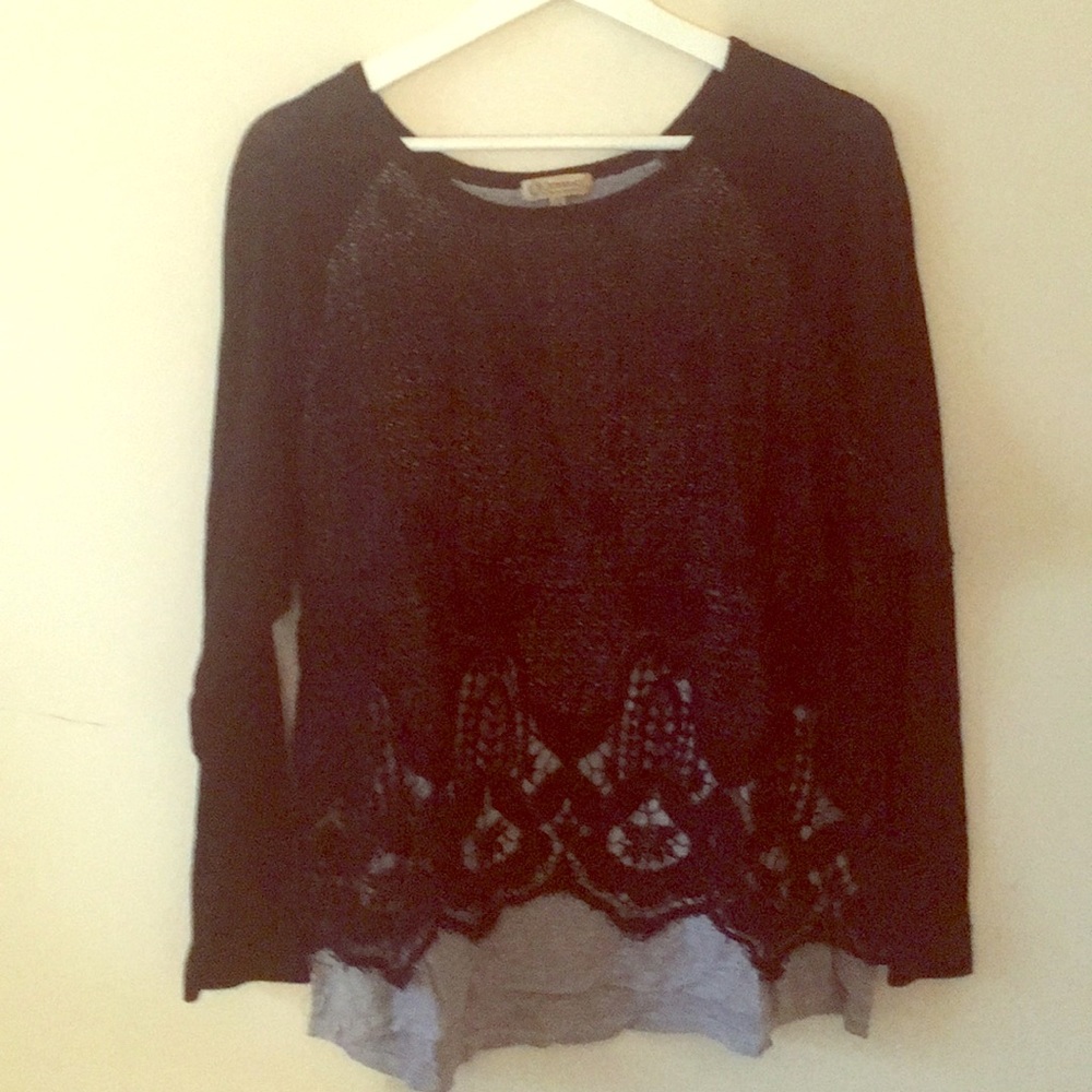 Democracy black and grey shirt size 1x